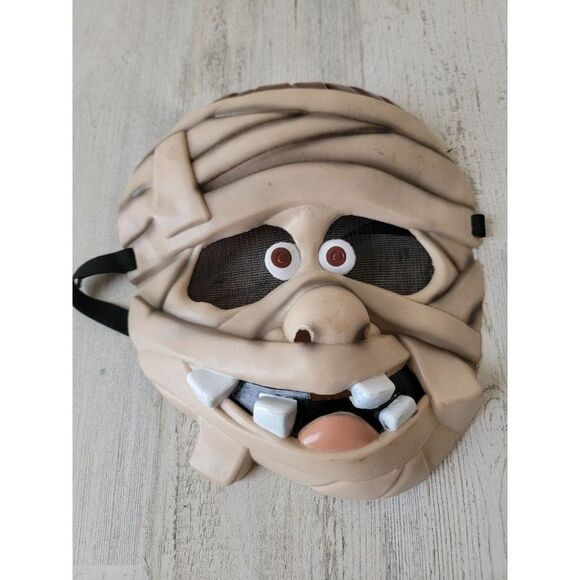Greenbrier mummy rubber face mask Halloween costume - Picture 2 of 7